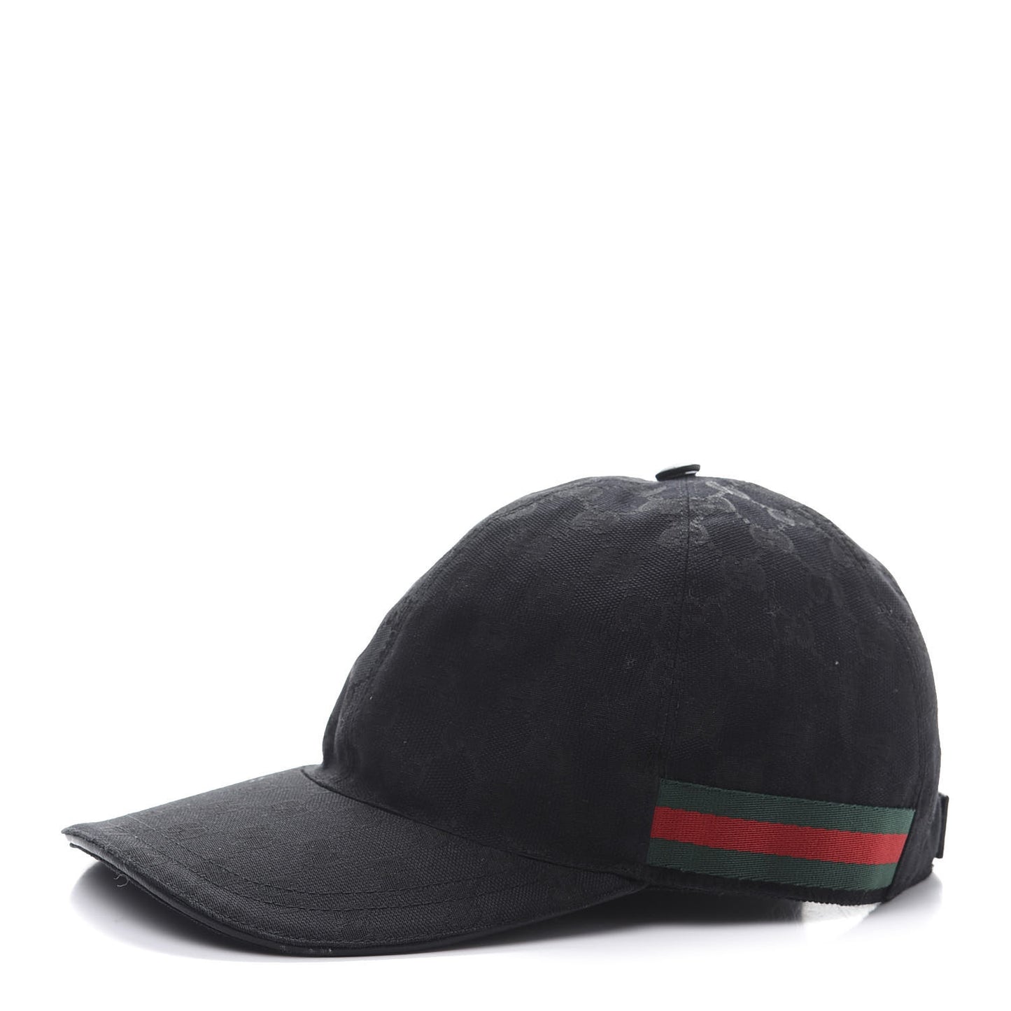 Monogram Web Baseball Hat XL Black