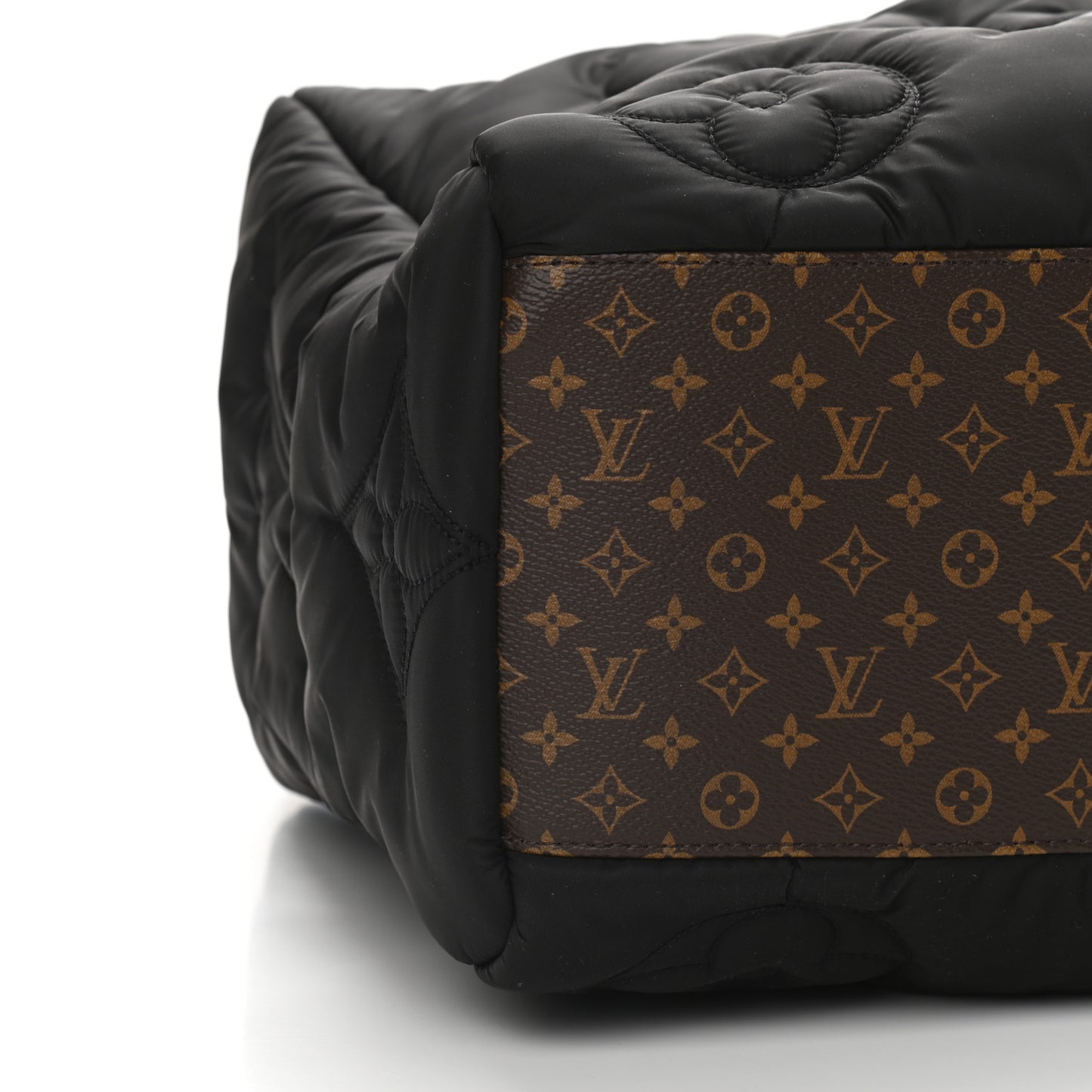 Econyl Monogram Pillow Giant Onthego GM Black