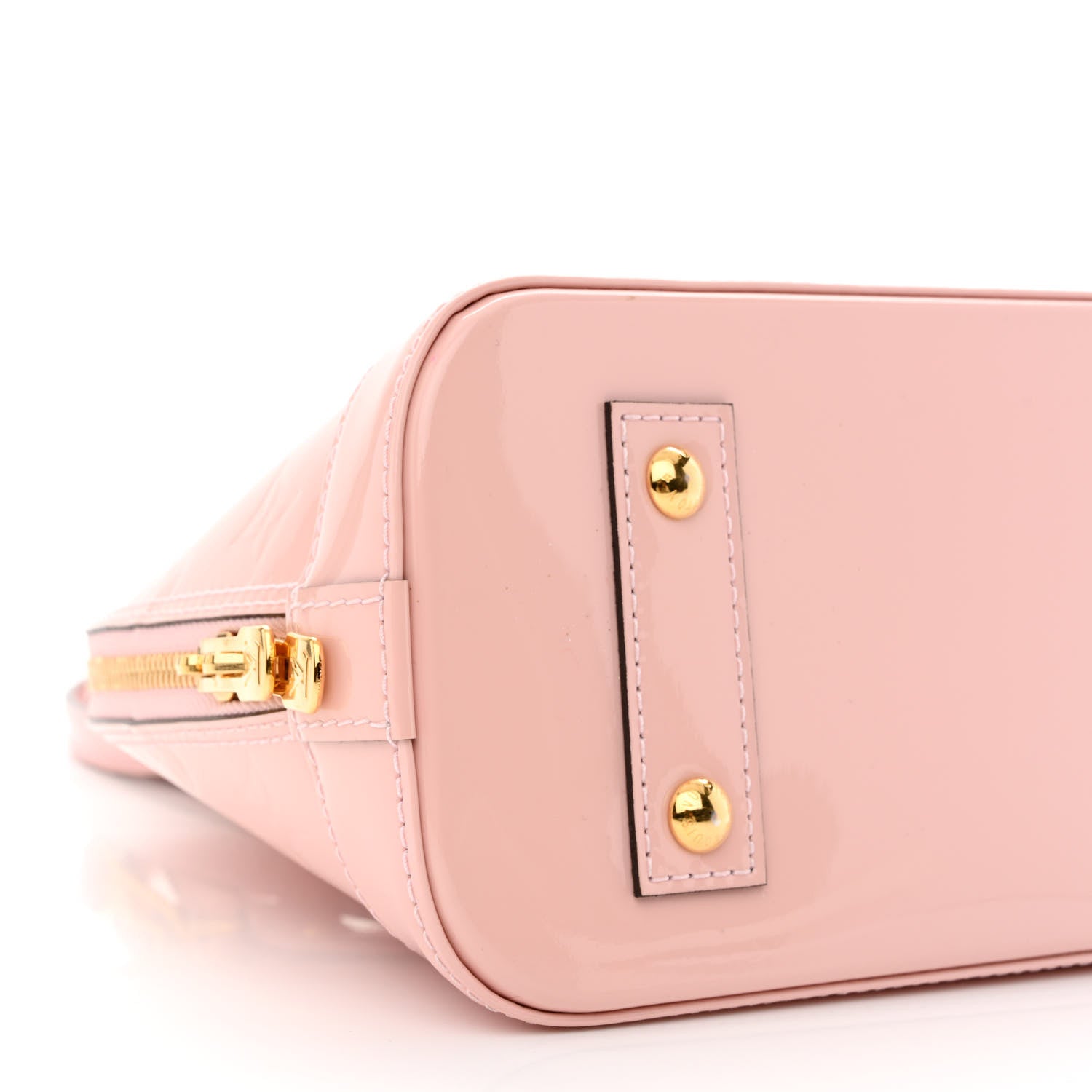 Louis Vuitton Vernis Alma BB Rose Ballerine 9 of 11