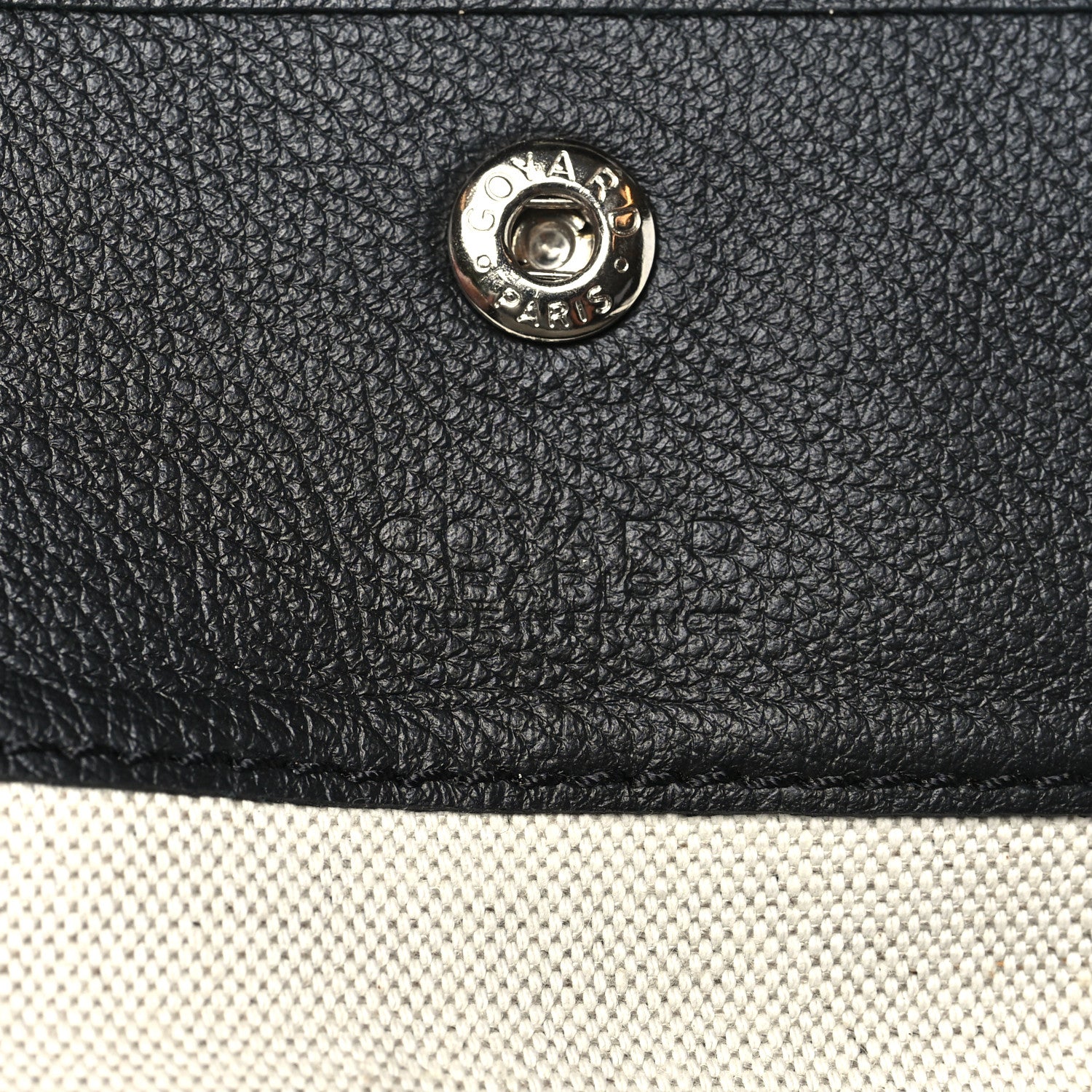 Goyard Goyardine Pouch Black 6 of 7