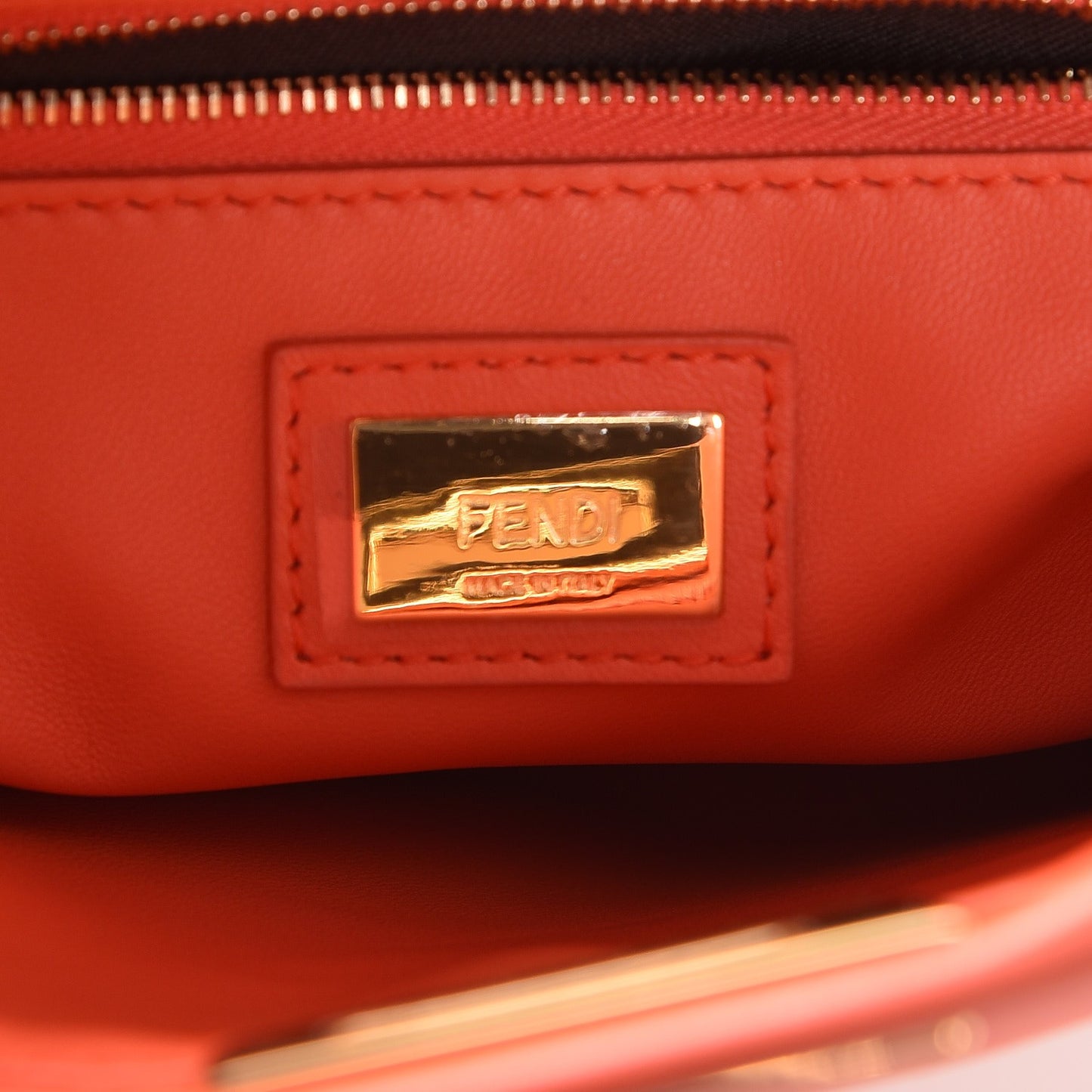 Nappa Mini Peekaboo Iconic Satchel Azalea