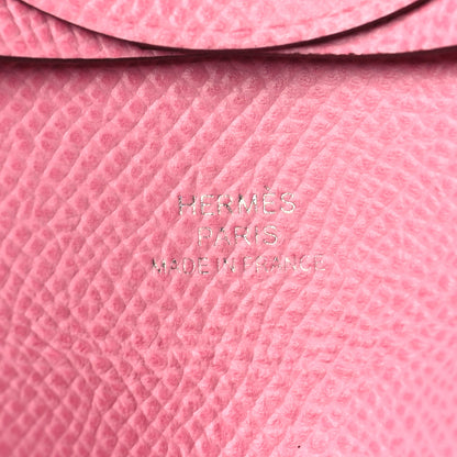 Hermes Epsom Bastia Coin Purse 5P Pink 6 of 7