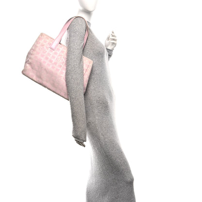 Chanel Nylon Medium Travel Tote Pink 3 of 16