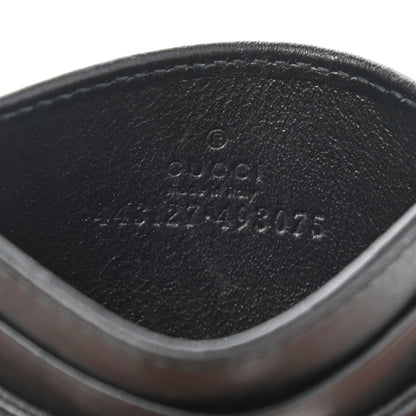 Gucci Calfskin Matelasse GG Marmont Card Holder Black 6 of 7