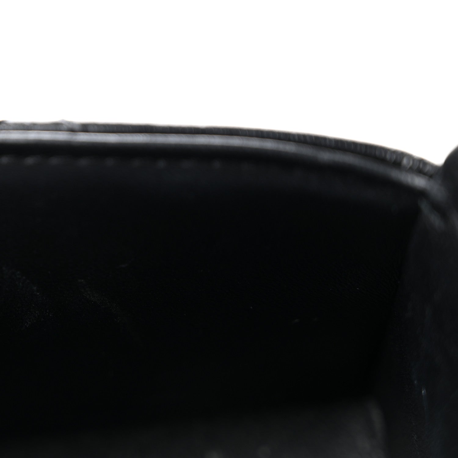 Chanel Shiny Calfskin Quilted Top Handle Box Bag Black 11 of 15