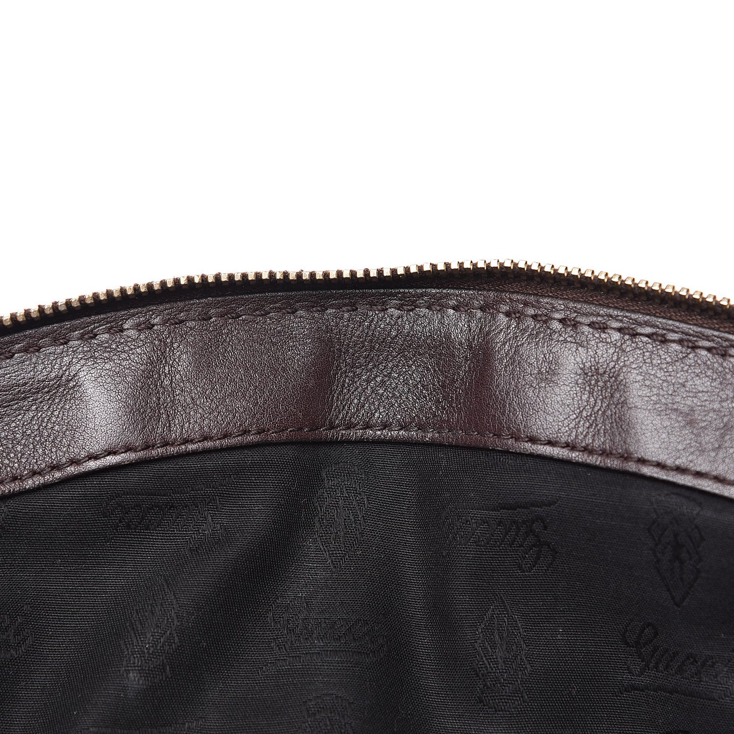 Guccissima Medium Sukey Boston Chocolate