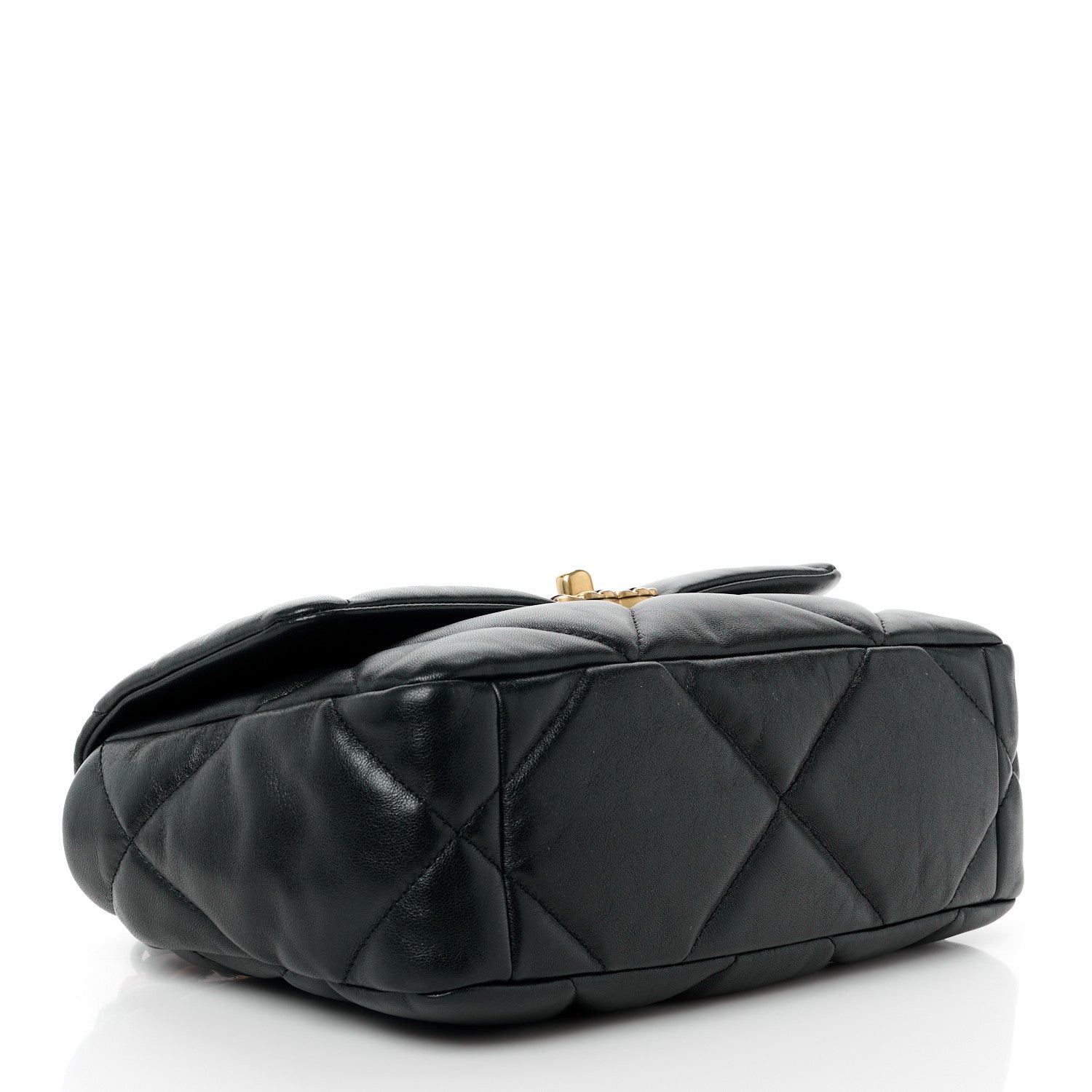 Chanel Lambskin Quilted Medium Chanel 19 Flap Black 3 of 12