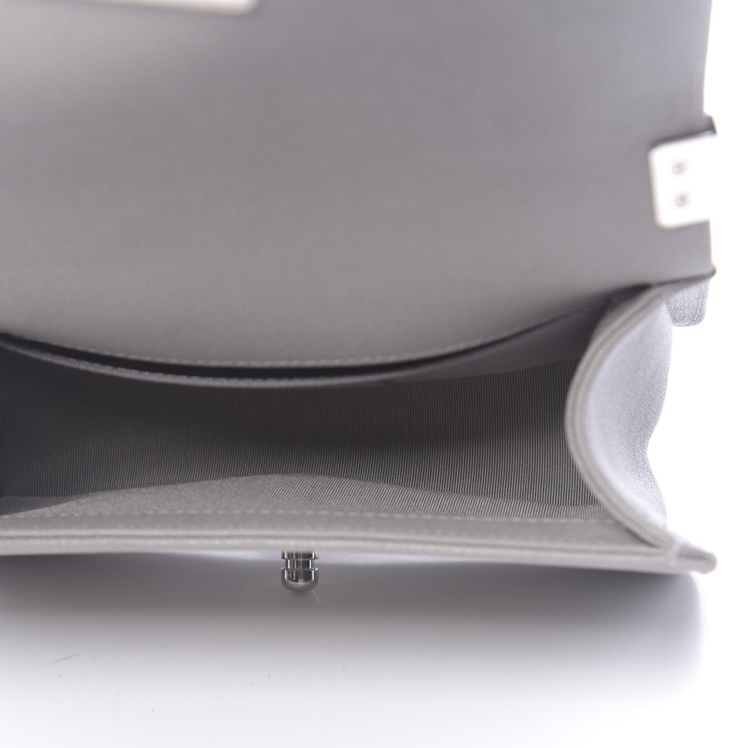 Chanel Caviar Quilted Small Boy Flap Grey 5 of 11