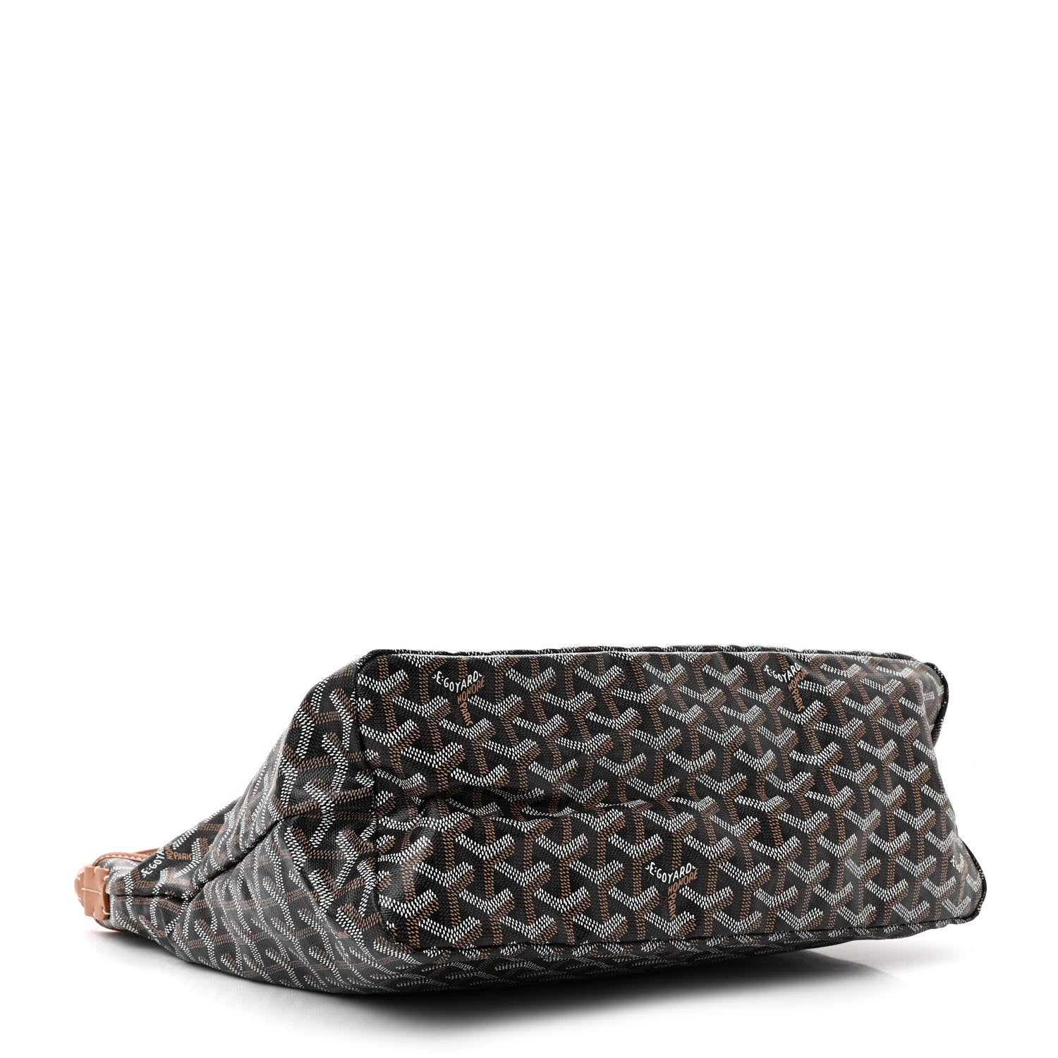 Goyard Goyardine Boheme Hobo Black Gold 5 of 10