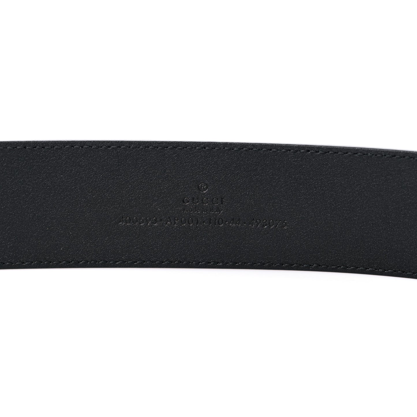 Calfskin Double G 40mm Belt 110 44 Black