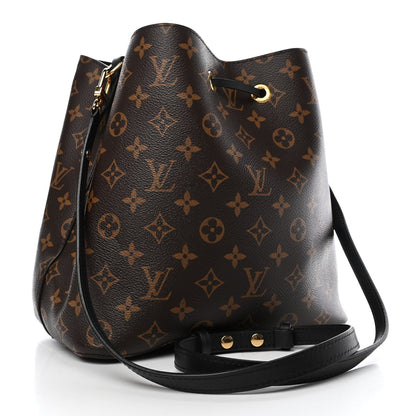 Louis Vuitton Monogram Neonoe MM Black 2 of 5