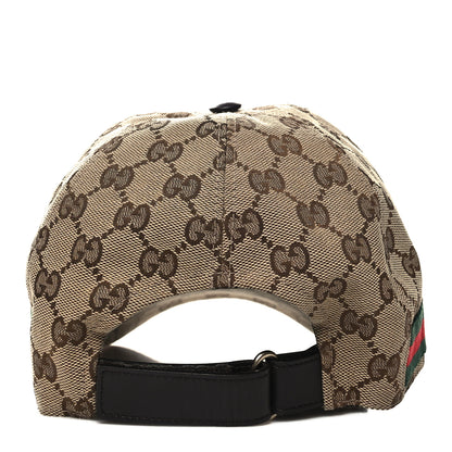 Gucci Monogram Web Baseball Hat L Beige Cocoa 5 of 9