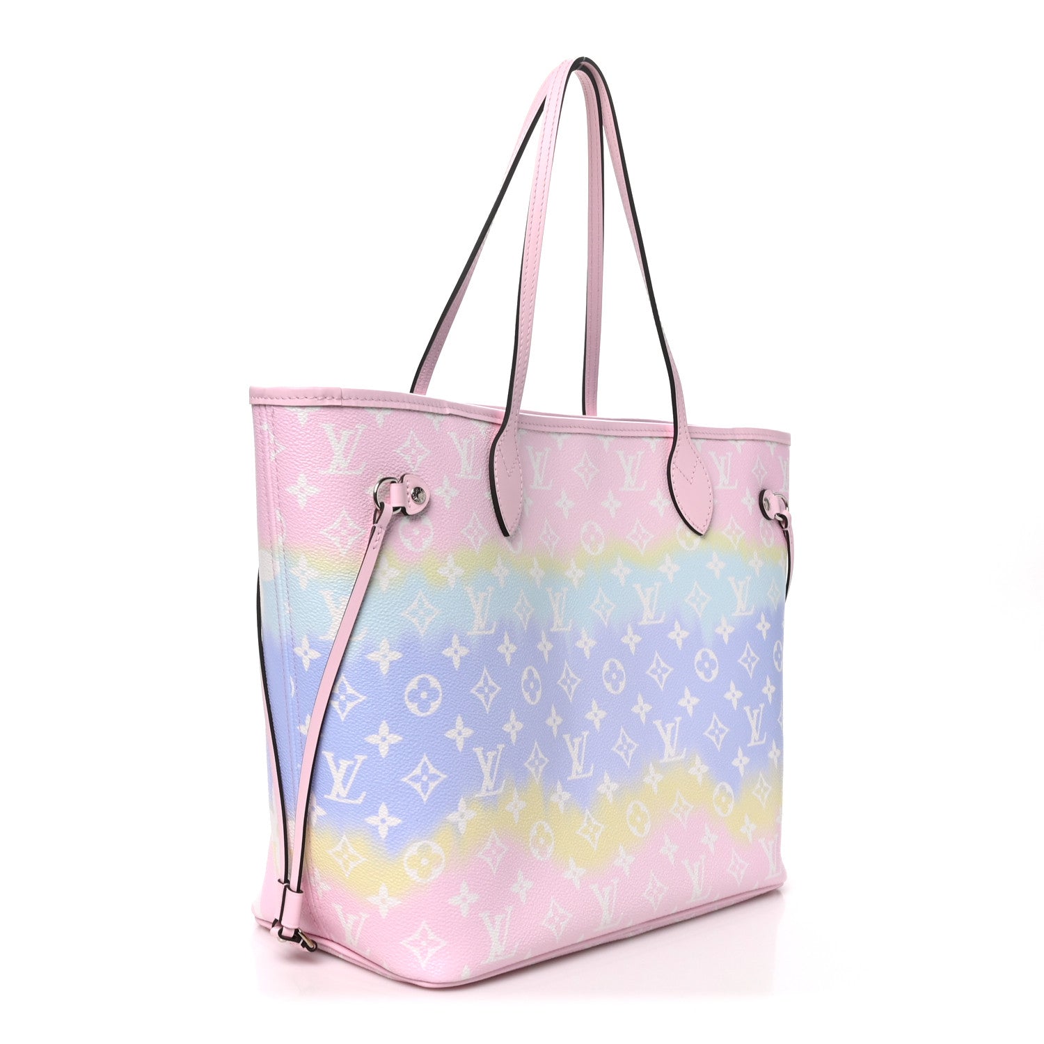 Louis Vuitton Monogram Escale Neverfull MM Pastel 4 of 10