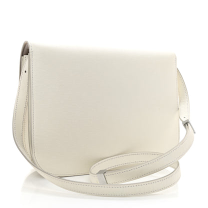 Celine Liege Calfskin Medium Classic Box Flap Bag White 1 of 10