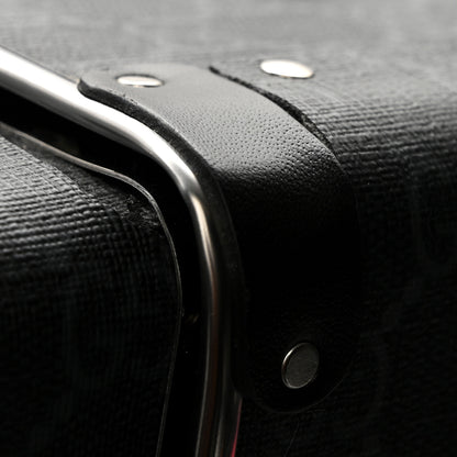 Gucci GG Supreme Monogram Medium Globe-Trotter Suitcase Black 23 of 24