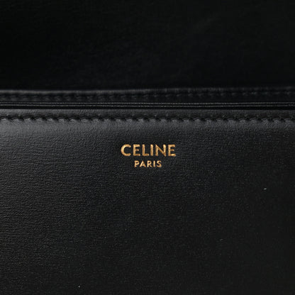 Celine Shiny Calfskin Large Triomphe Black 6 of 18