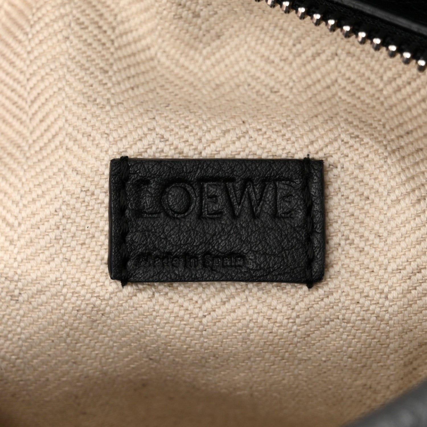 Loewe Calfskin Mini Puzzle Bag Black 6 of 10