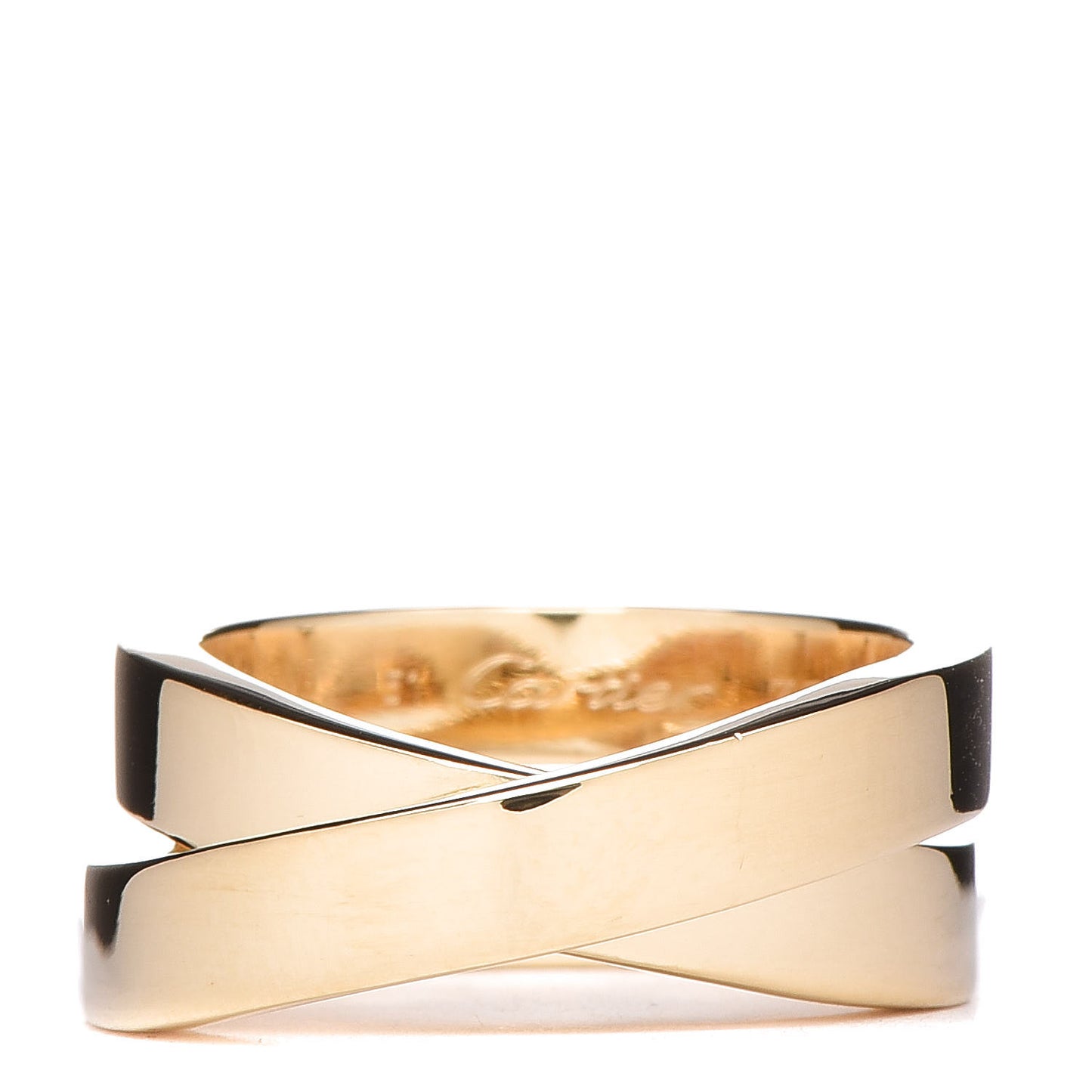 18K Yellow Gold 9mm Paris Nouvelle Vague Ring 51 5.75