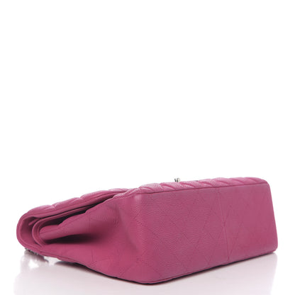 Chanel Iridescent Caviar Quilted Jumbo Double Flap Pink 3 of 9