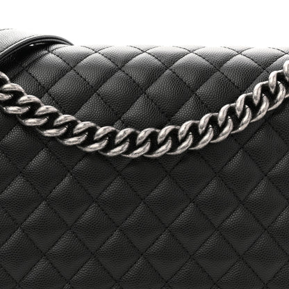 Chanel Caviar Quilted New Medium Boy Flap Black 8 of 10