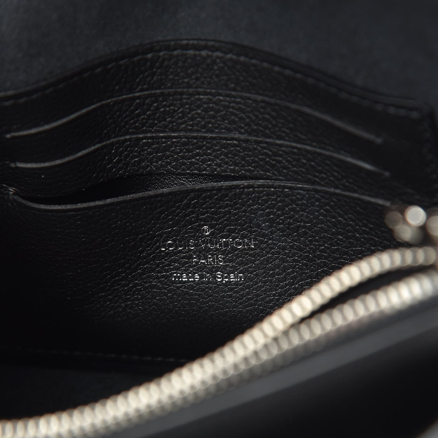Soft Calfskin My Lockme Chain Pochette Black