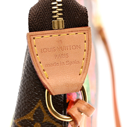 Louis Vuitton Monogram Roses Pochette Accessories 6 of 9