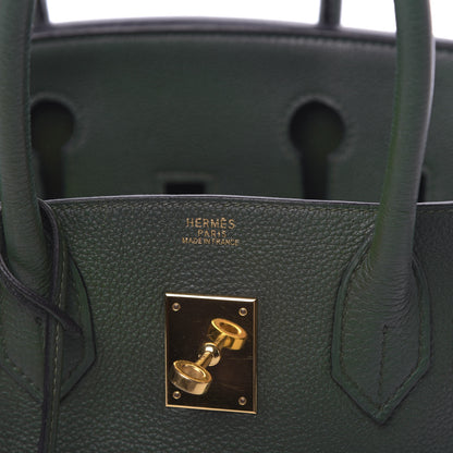 Hermes Togo Birkin 30 Vert Anglais 6 of 10