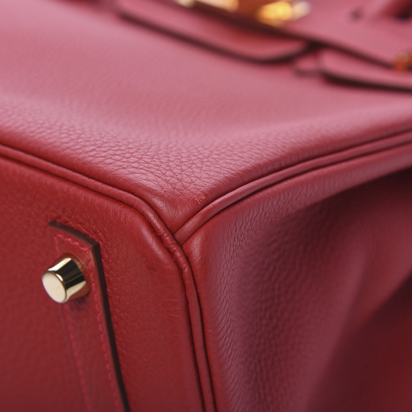 Taurillon Maurice Birkin 30 Rouge Vif
