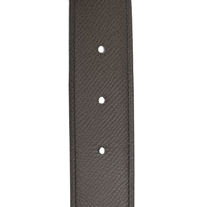 Hermes Epsom 24mm Collier De Chien CDC Belt 90 36 Etain Bleu Glacier 5 of 5
