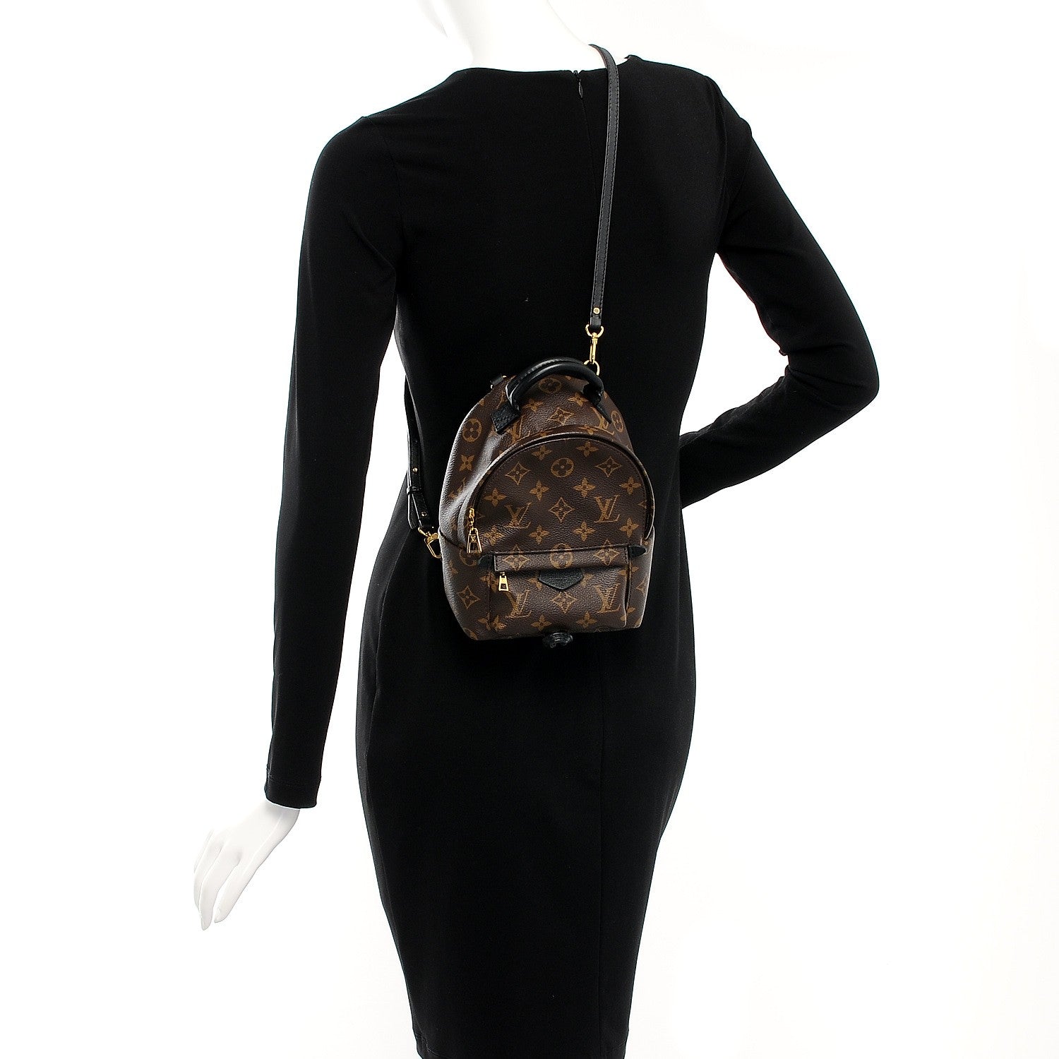 Louis Vuitton Monogram Palm Springs Backpack Mini 3 of 8