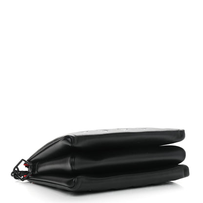 Louis Vuitton Lambskin Embossed Monogram Coussin PM Black White 4 of 9
