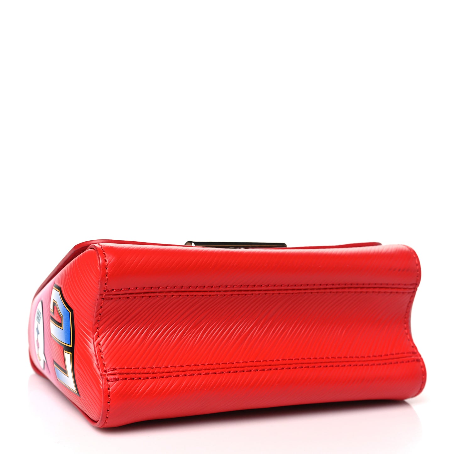 Epi Kawai Blossom Twist Shoulder Bag Coquelicot