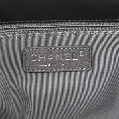 Chanel Lambskin Igloo Single Flap Dark Grey 5 of 9