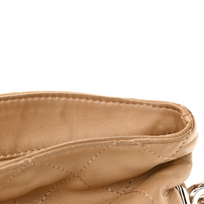 Chanel Lambskin Stitched Medium Ultimate Soft Tote Beige 12 of 21