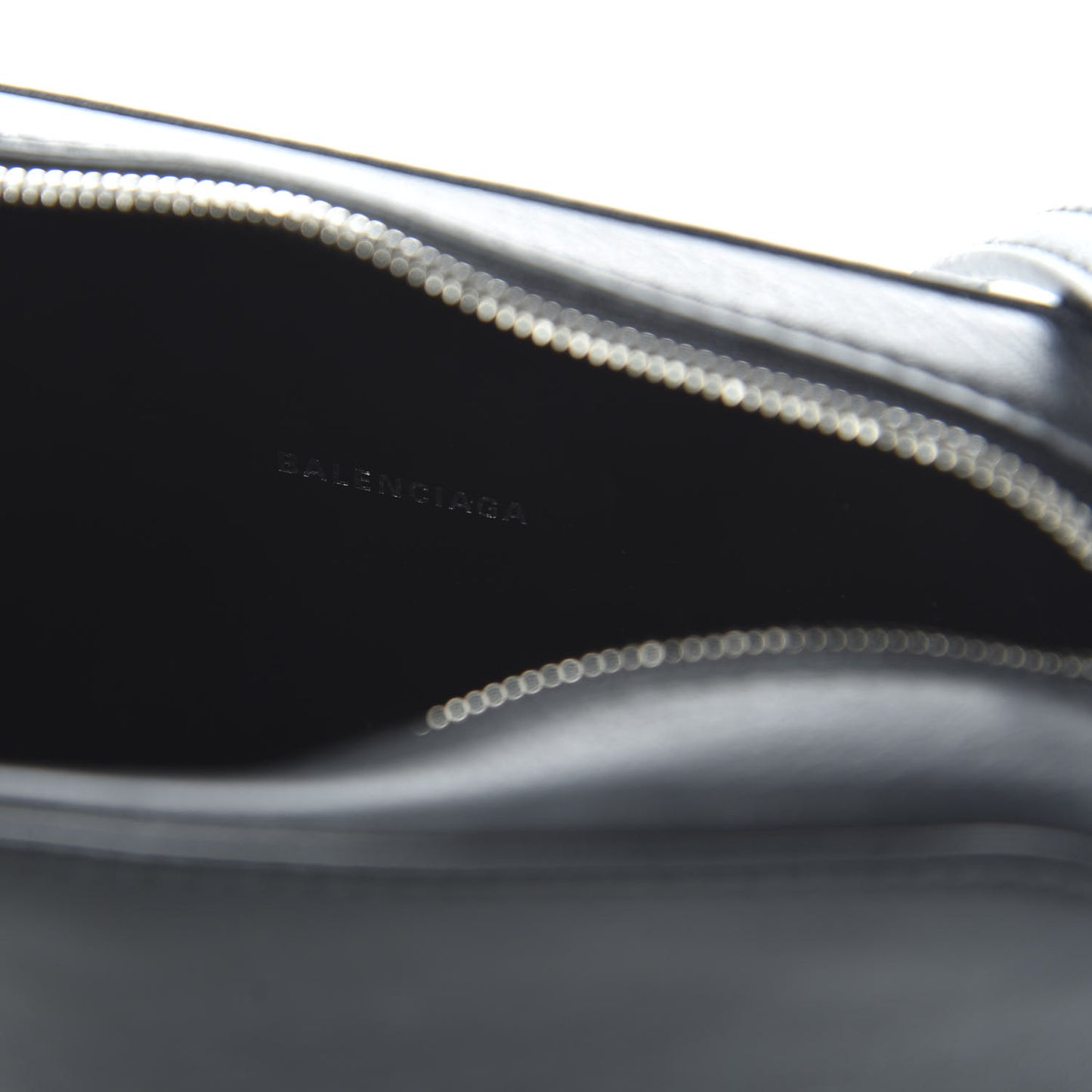 Calfskin Logo XS Everyday Camera Bag Black