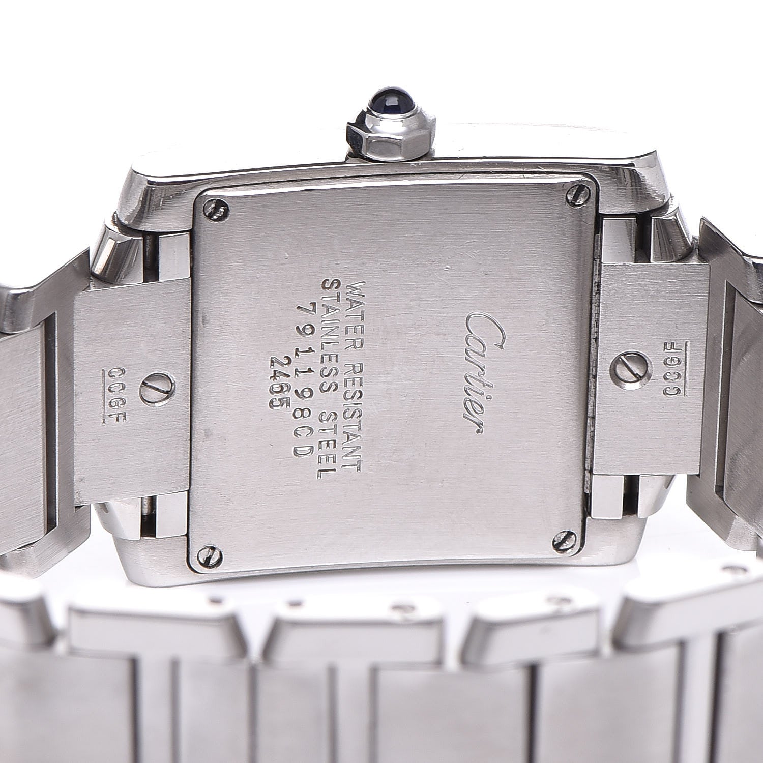 Cartier Stainless Steel 25mm Tank Francaise Quartz Watch 5 of 8