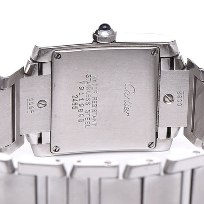 Cartier Stainless Steel 25mm Tank Francaise Quartz Watch 5 of 8