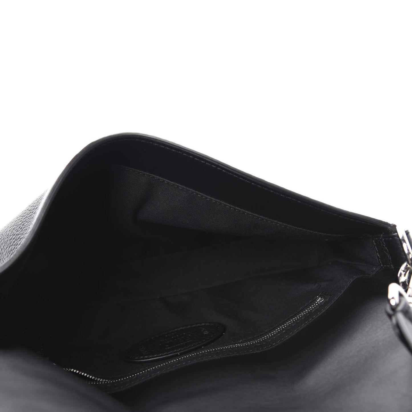 Cuoio Romano Selleria Belt Baguette Bag Black