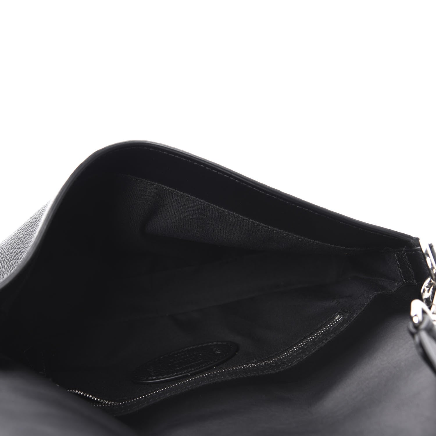Fendi Cuoio Romano Selleria Belt Baguette Bag Black 6 of 11