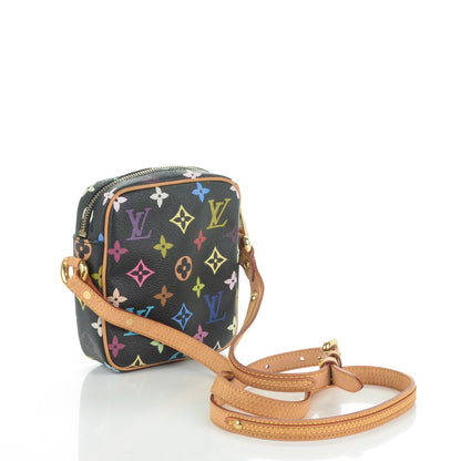 Louis Vuitton Monogram Multicolor Rift Black 3 of 6