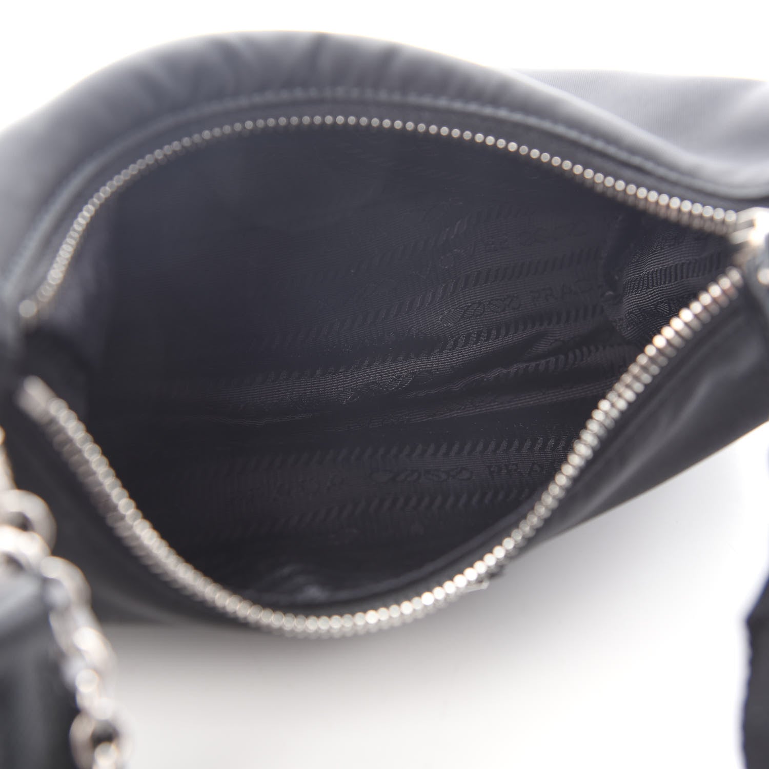 Prada Nylon Re-Edition 2005 Shoulder Bag Black 5 of 8