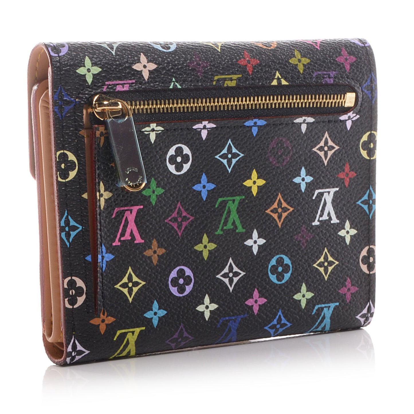 Monogram Multicolor Koala Wallet Black