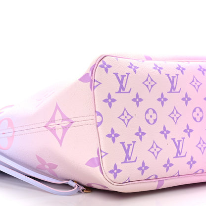 Louis Vuitton Monogram Giant Spring In The City Neverfull MM Sunrise Pastel 7 of 8