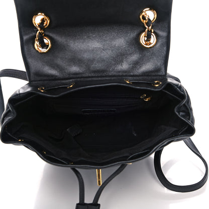 Chanel Calfskin Quilted Small Urban Spirit Backpack Black 5 of 14