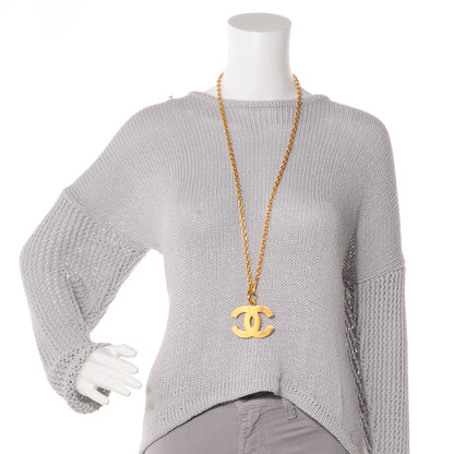 Chanel XL CC Long Necklace Gold 2 of 6