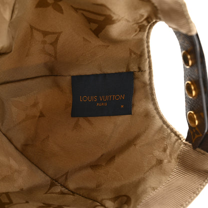 Louis Vuitton Monogram Polyester Silk LV Get Ready Cap M Beige 8 of 9