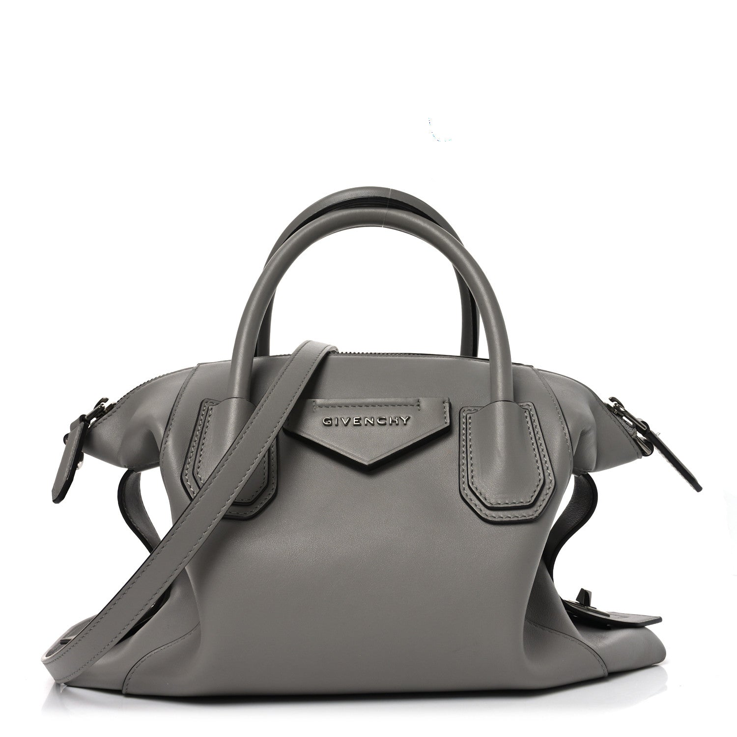 Givenchy Calfskin Small Soft Antigona Pearl Grey 1 of 9