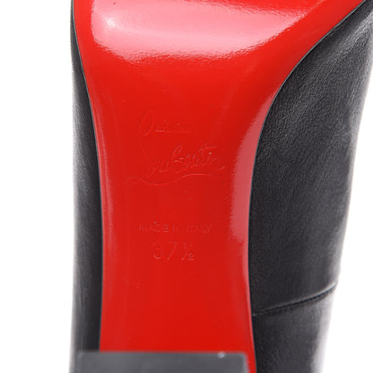 Christian Louboutin Nappa Stretch Gena 85 Bootie 37.5 Black 6 of 10