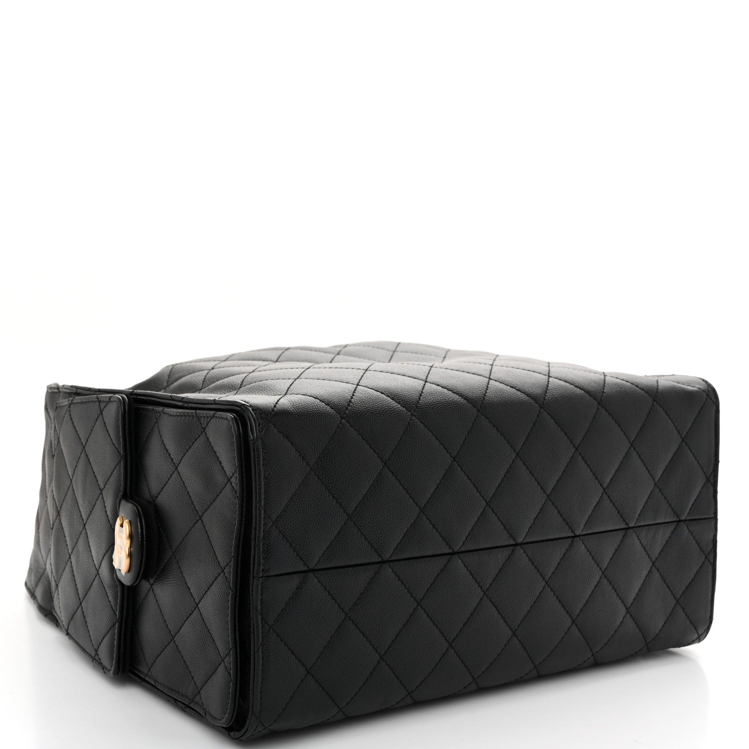 Chanel Caviar Quilted Medium Chanel 25 Handbag Black 8 of 16
