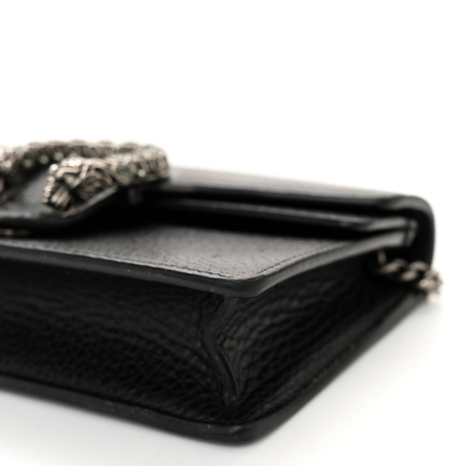 Gucci Calfskin Super Mini Dionysus Shoulder Bag Black 10 of 10